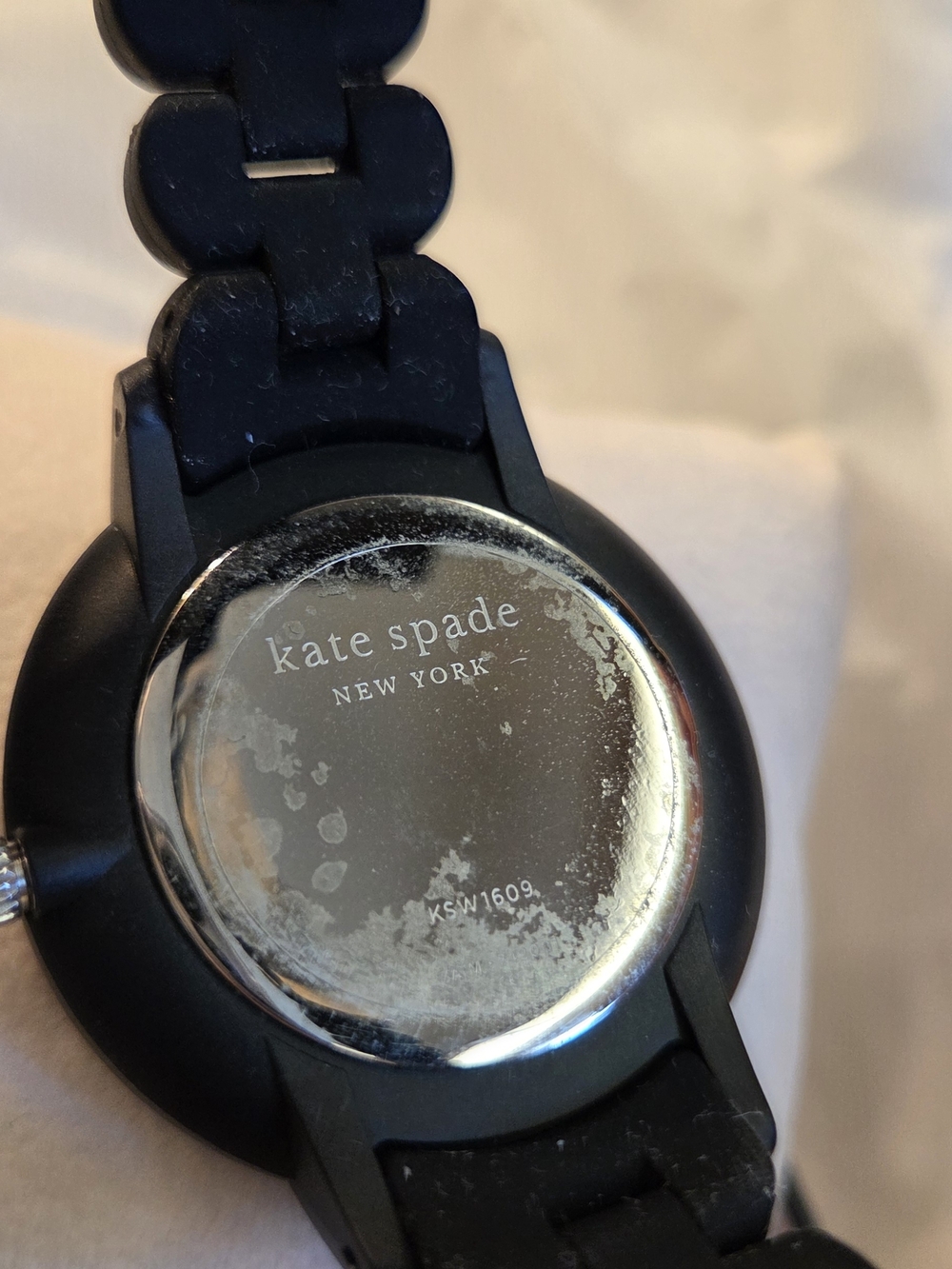 kate spade Black Silicone Link Watch - Picture 6 of 6
